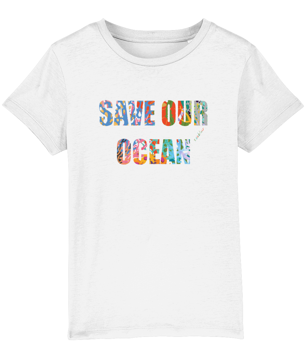 Little Save Our Ocean Tee