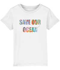 Little Save Our Ocean Tee