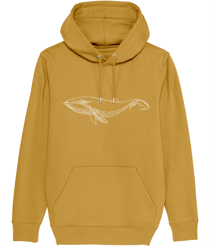 Womens - Whale Sketch Hoodie